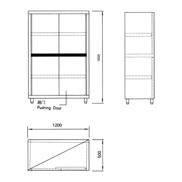 茶葉櫃(樓面工(gōng)作(zuò)櫃)2